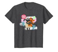Official Timmy with Teddy Kids t-Shirt T-Shirt, Youth, Dark Heather Grey, Small