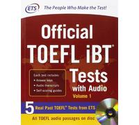Official TOEFL iBT Tests with Audio 1st (first) by Educational Testing Service (2012) Audio CD