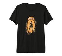 Official Tomb Raider Lara Croft Adventure Begins Vintage Premium T-Shirt