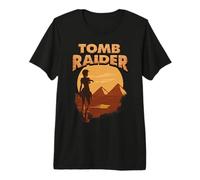 Official Tomb Raider Lara Croft from Giza with Love Premium T-Shirt
