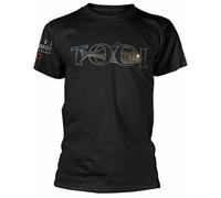 Official Tool T Shirt Fish Black Classic Rock Metal Band Tee New