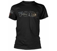 TOOL - FISH BLACK T-Shirt, Front & Back Print Small