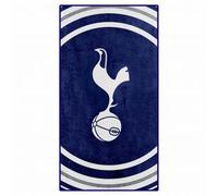Official Tottenham Football Crest Bath Towel (100% Cotton)