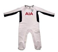 Official Tottenham Hotspur Baby Core Kit Sleepsuit - 2017/18 Season (6-9 months)