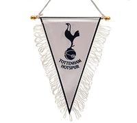 Official Tottenham Hotspur white triangle shape mini hanging pennant