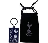 Official Tottenham"To Dare Is To Do" Keyring In Velvet Gift Bag limited tock