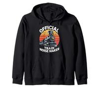 Official Train Noise Maker Funny Railway Locomotive Zip Hoodie