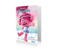 Official Trolls Special Daughter Christmas Card