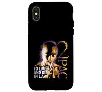 Official Tupac To Live and Die in LA Case for iPhone X/XS