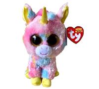 OFFICIAL TY BEANIE BABIES FANTASIA "SILK" BUDDY MED 23CM (9") SOFT TOY 37041