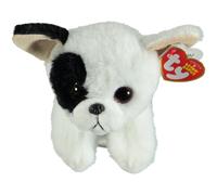 Ty Beanie Babies - Marcel - White Dog - 8 inch - Small 8 Inches