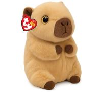 TY Lara Beanie Bellies 24cm Soft Plush Capybara Teddy - Collectible Stuffed Cuddly Toy Plushies - Brightly Coloured Soft Toy for Kids & Babies