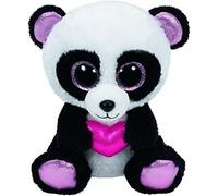 Ty Beanie Boo Boos 36174 Cutie Pie the Panda Bear with Heart Regular 15cm
