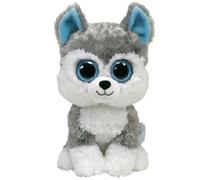 OFFICIAL TY BEANIE BOO BUDDY-SLUSH HUSKY MED 23CM SOFT TOY 36902