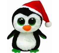 Ty Beanie Boo Boos 36092 Igloo the Penguin with Christmas Hat Regular 15cm