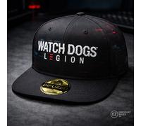 Official Ubisoft Watch Dogs Legion Glitch Logo Black Snapback Cap, New With Tags