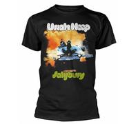 Official Uriah Heep T Shirt Salisbury Black Mens Unisex Classic Rock Metal Tee