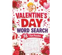 Official Valentines Day Word Search: Easy-to-Read Valentine's Day Word Search | 55 Romantic Puzzles | 6 x 9 Inches | Perfect Gift for Couples & Loved Ones
