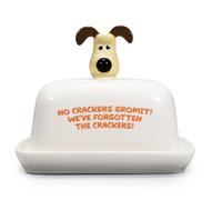 OFFICIAL WALLACE AND GROMIT CERAMIC BUTTER DISH NEW IN GIFT BOX HMB