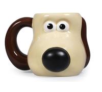 OFFICIAL WALLACE AND GROMIT GROMIT HEAT CHANGING 3D SHAPED COFFEE MUG CUP HMB