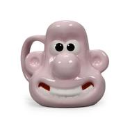 OFFICIAL WALLACE AND GROMIT WALLACE HEAD SHAPED 3D COFFEE MUG CUP NEW BOXED HMB