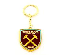 OFFICIAL WEST HAM UNITED FC new crest design keyring