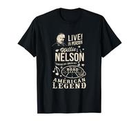 Official Willie Nelson Live In Person T-Shirt
