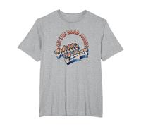 Official Willie Nelson On The Road Again T-Shirt, Men's Big and Tall, Heather Grey, 5X Tall