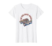 Official Willie Nelson On The Road Again T-Shirt, Women, White, Large