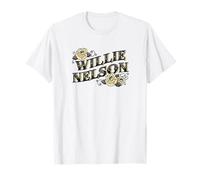 Official Willie Nelson Yellow Rose T-Shirt