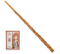 Official Wizarding World, Authentic 12-Inch Spellbinding Hermione Granger Wand with Collectible Spell Card Kids' Harry