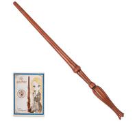 Official Wizarding World, Authentic 12-inch Spellbinding Luna Lovegood Wand with Collectible Spell Card Kids’ Harry Potter Fancy Dress Role Play Toys for Ages 6 and up