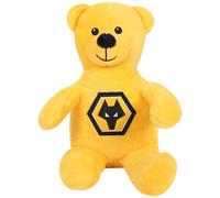 official Wolverhampton Wanderers FC gold beanie bear Wolves