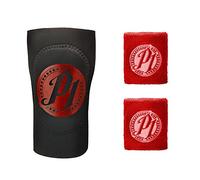 Official WWE - AJ Styles Phenomenal One Red Wristbands & Elbow Pad