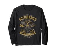 Official Yellowstone - Dutton Ranch Bunkhouse Long Sleeve T-Shirt