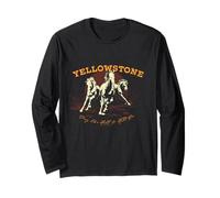 Official Yellowstone TV Show - Pray Like Hell & Hold On Long Sleeve T-Shirt