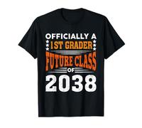 Officially a 1st Grader Future Class 2038 First Day Grade 1 T-Shirt