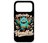 Officially a Handful Kids Funny Three Eyed Monster Birthday Case for iPhone 17 Pro Max