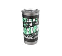 Officially A Handful Surviving Age 5 Parent Stainless Steel Insulated Tumbler