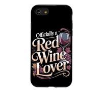 Officially A Red Wine Lover Cabernet Pinot Noir Case for iPhone SE (2020) / 7/8