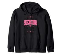 Officially A Senior Class of 2027 Last First Day Zip Hoodie
