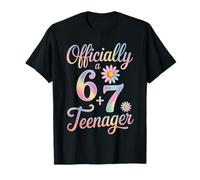 Officially a Teenager 6 + 7 13 Years 13th Birthday T-Shirt