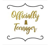 Officially A Teenager: Thirteenth Birthday Guest Book for Teenagers, Memory Journal Keepsake To Write Comments Advice And Best Wishes In