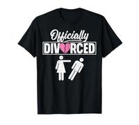 Officially Divorced - Funny Divorce Party Divorcee Men Women T-Shirt