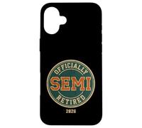 Officially Easing Into Retirement 2026 Vintage Case for iPhone 16 Plus