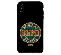 Officially Easing Into Retirement 2026 Vintage Case for iPhone XS Max