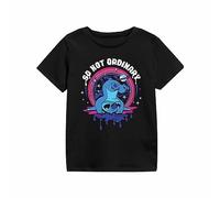 Officially Licenced Disney Lilo and Stitich So Not Ordinary Kids T-Shirt Black