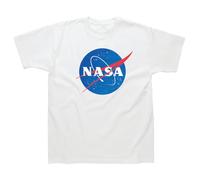 Officially Licensed 100% Cotton Children's T-Shirt with Classic NASA Logo Printed on The Front. Available in Ages 1-2, 3-4, 5-6, 7-8 and 9-10 (Age 9-10) White