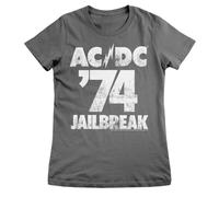 Officially Licensed AC/DC - '74 Jailbreak Women T-Shirt