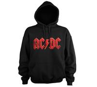 Officially Licensed AC/DC - Distressed Logo Hoodie